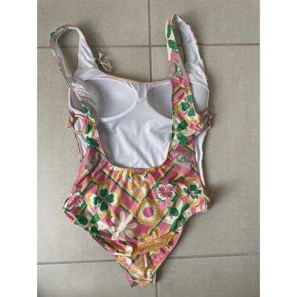 Kenny Flowers Swim One Piece Swimsuit Cut Out The Acapulco - Picture 5 of 12